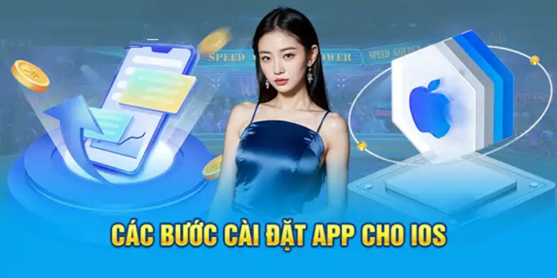 Hội viên hoàn toàn có thể tải app ngay trên thiết bị IOS